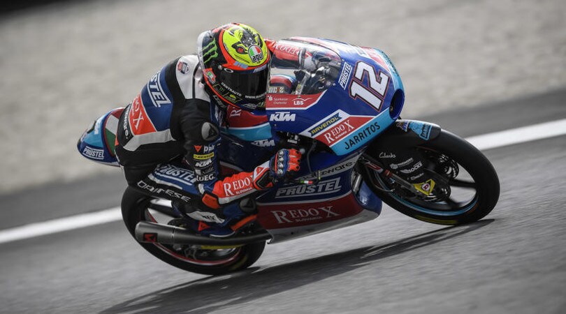 Moto3 Catalogna, day1: Bezzecchi al top
