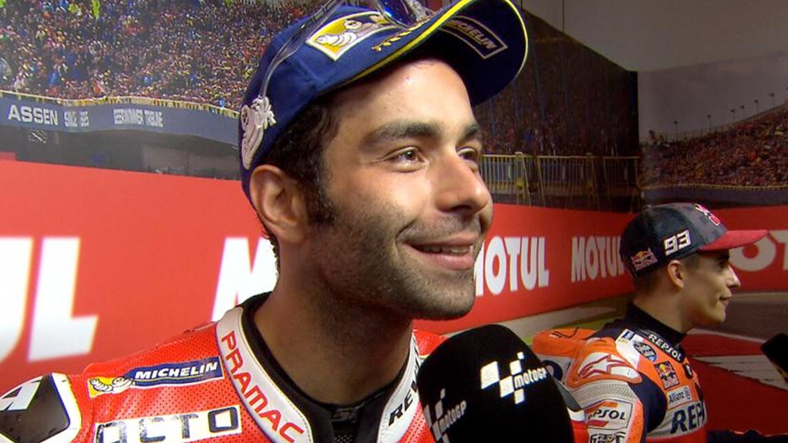 MotoGP Assen: piede rotto ma obiettivi alti per Petrucci