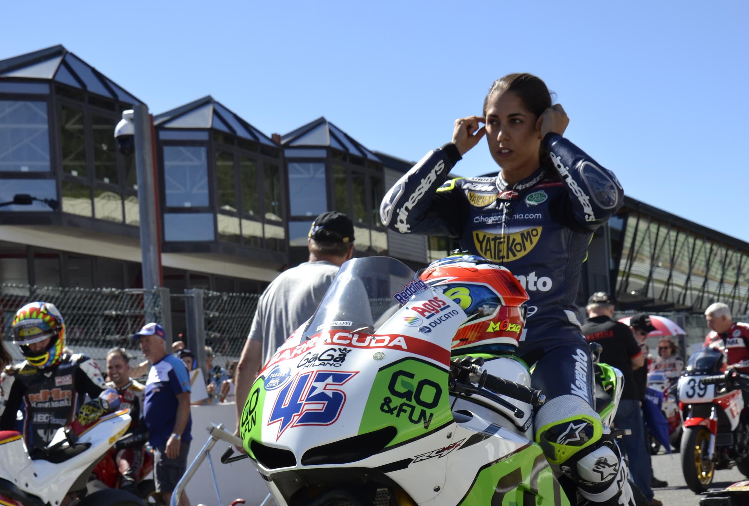 Maria, la prima donna in... MotoGP