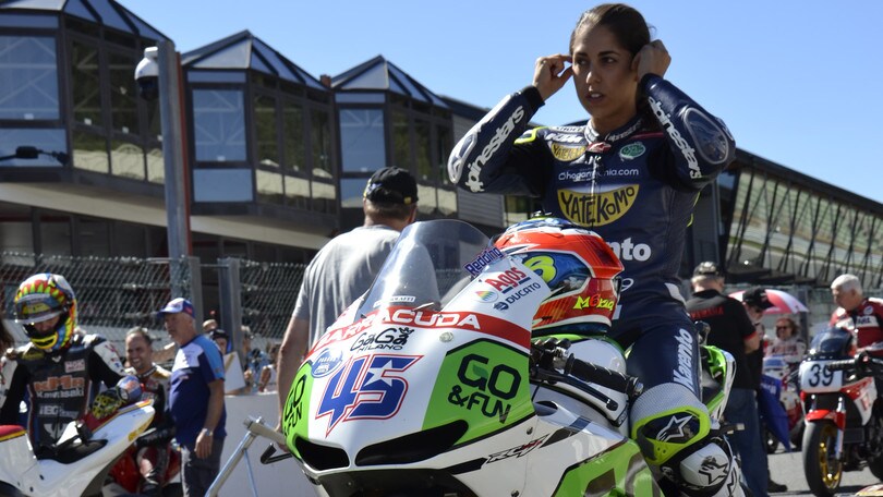 Maria, la prima donna in... MotoGP