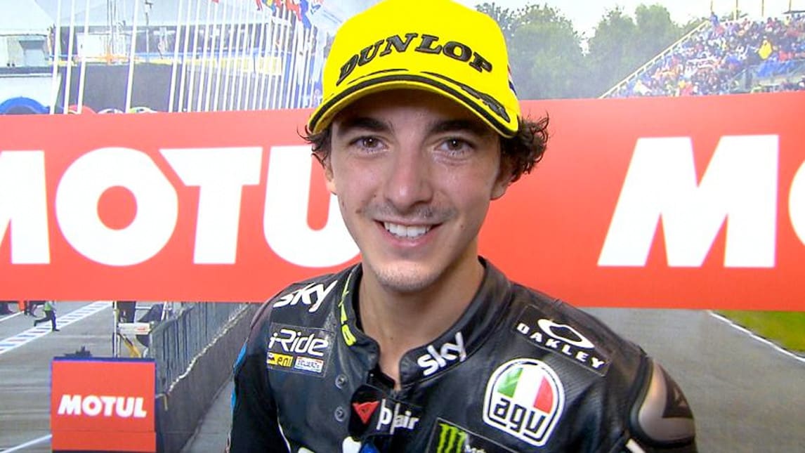 Moto2 Assen, Bagnaia: 'Una vittoria speciale'