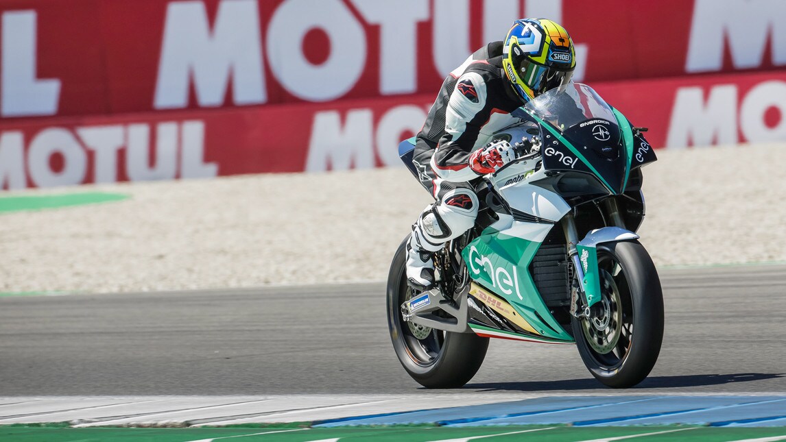 Assen: Van Den Goorbergh prova la MotoE