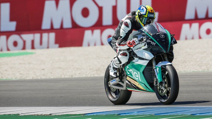 Assen: Van Den Goorbergh prova la MotoE