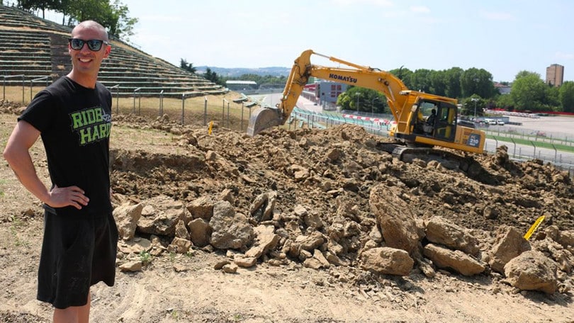 MXGP: Melandri al via dei lavori a Imola