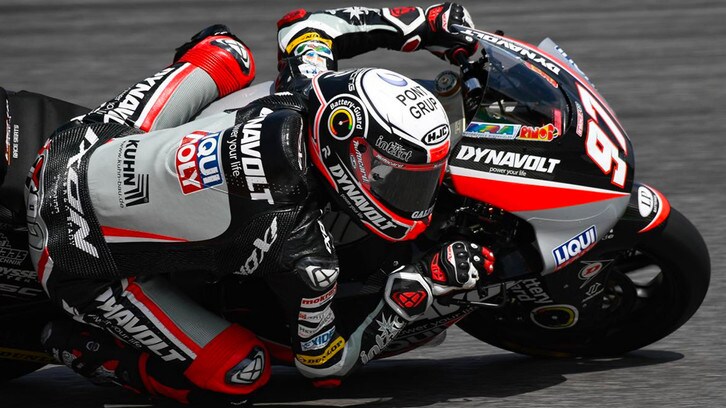 Moto2 Germania: Vierge leader delle prove libere