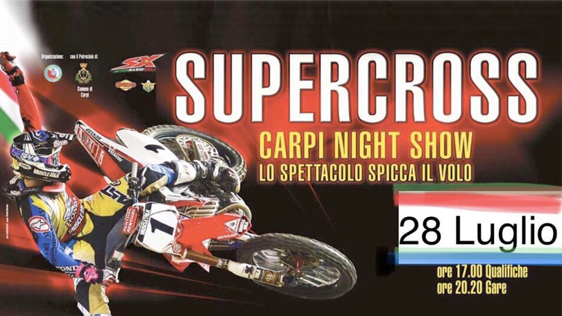 Night Show, il Supercross si prepara a infiammare Carpi