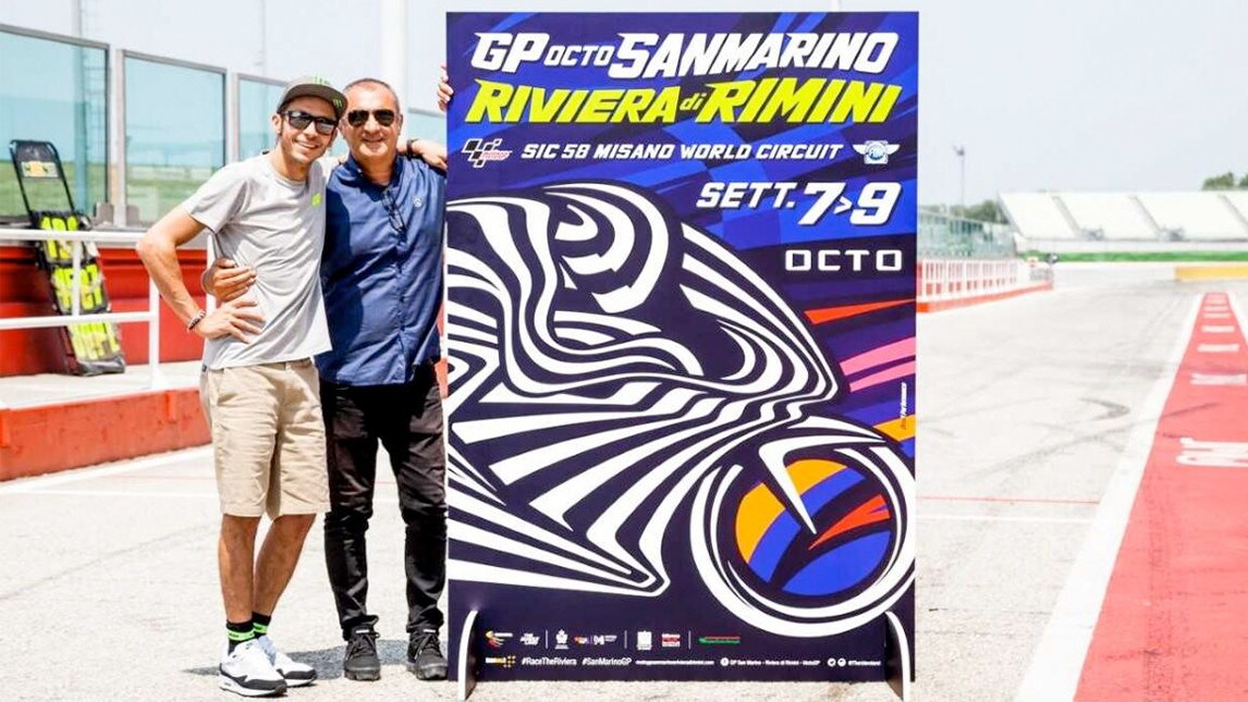 Rossi e Drudi presentano il GP di San Marino