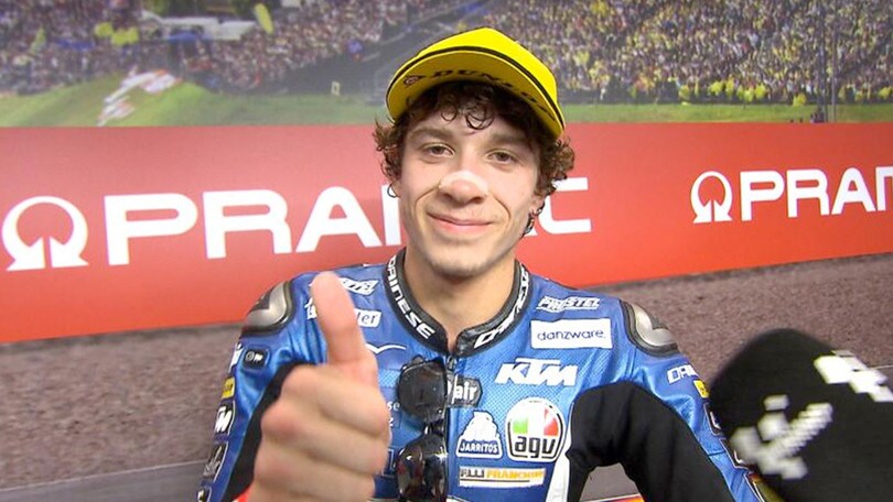 Moto3, Bezzecchi: “Bello tornare sul podio”