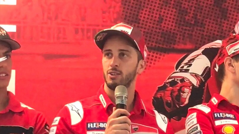 WDW, Dovizioso: 'Bello provare il V4'