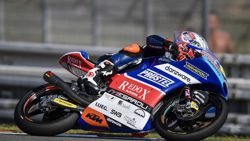 Qualifiche Moto3 Brno: Kornfeil in pole