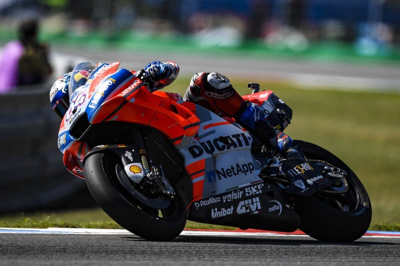 Qualifiche MotoGP Brno: Dovizioso in pole davanti a Rossi