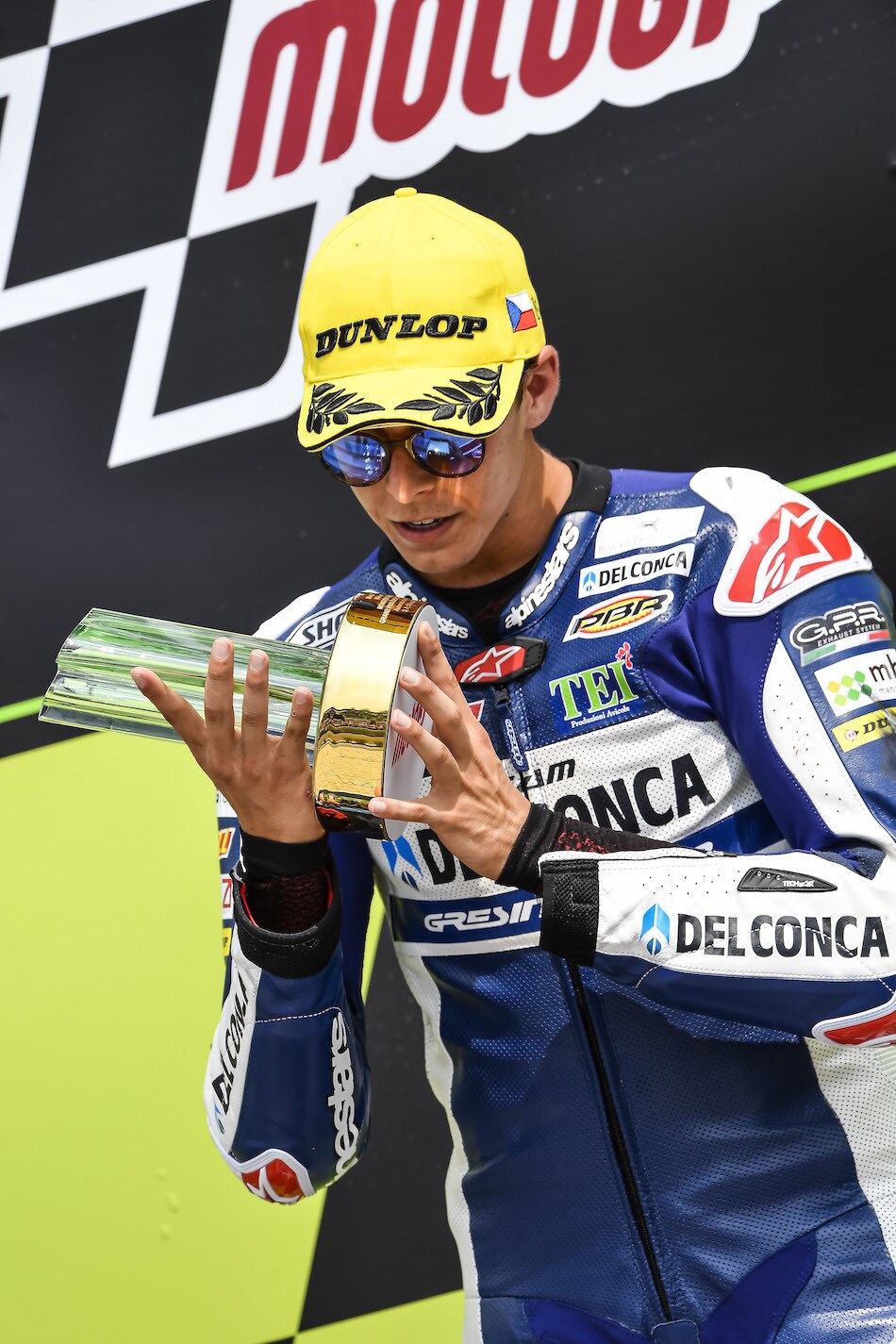 Moto3 Brno, Di Giannantonio: ‘dedico la vittoria alla mia famiglia’
