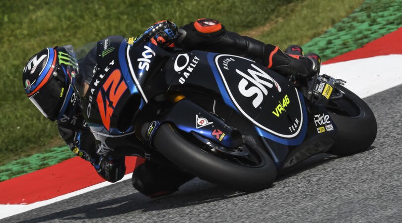 Moto2 Austria, qualifiche: “troppo” Bagnaia per tutti