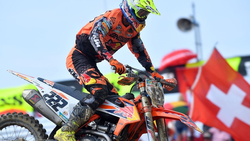 MXGP Svizzera: una caduta frena Cairoli