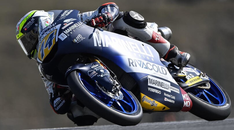 Moto3 Silverstone, day1: tris italiano!