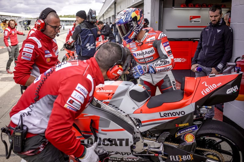 Silverstone, Dovizioso: in gara dovrei essere competitivo
