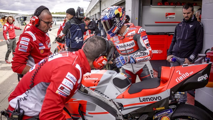Silverstone, Dovizioso: in gara dovrei essere competitivo