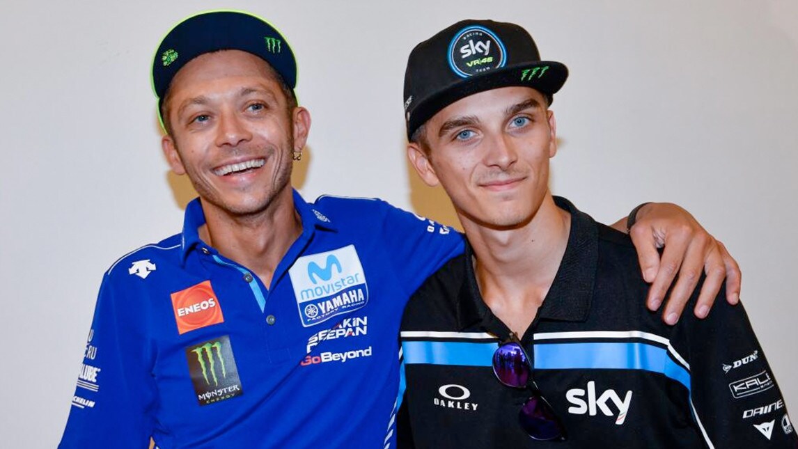 Rossi: “Luca campione? E’ presto, ma…”