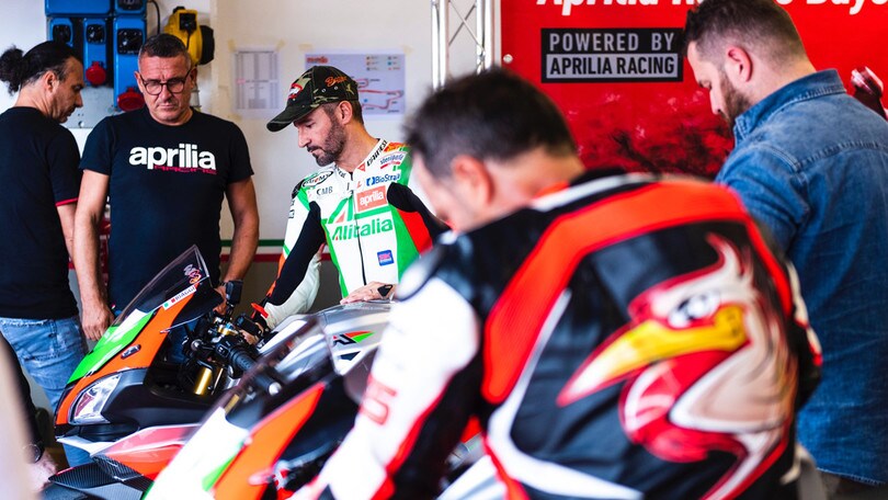 Biaggi e Capirossi: le foto