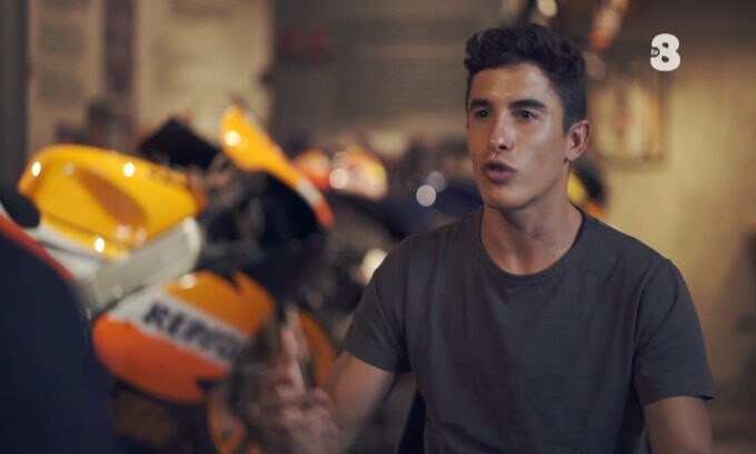 Marc Marquez si racconta su TV8