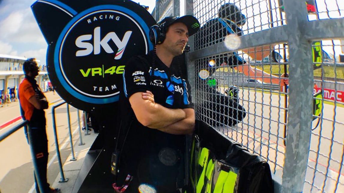 Pablo Nieto si è infortunato al Ranch di Valentino Rossi