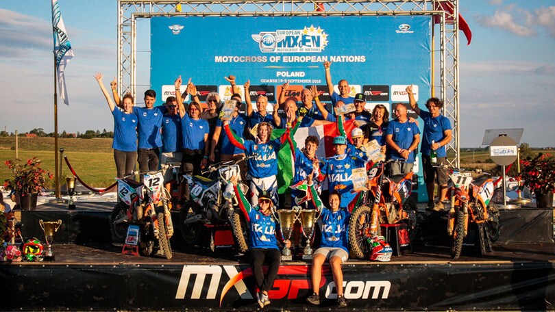 L’Italia sbanca al Motocross delle Nazioni Europee