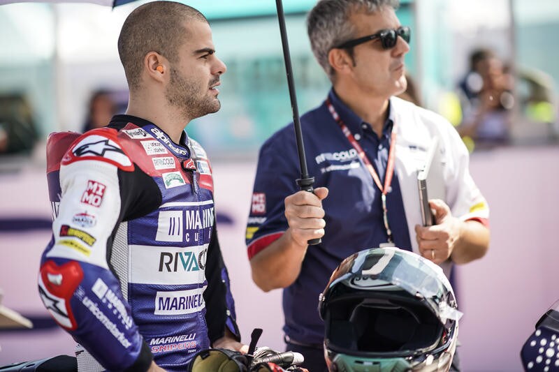 Fenati via dal Marinelli Snipers Team