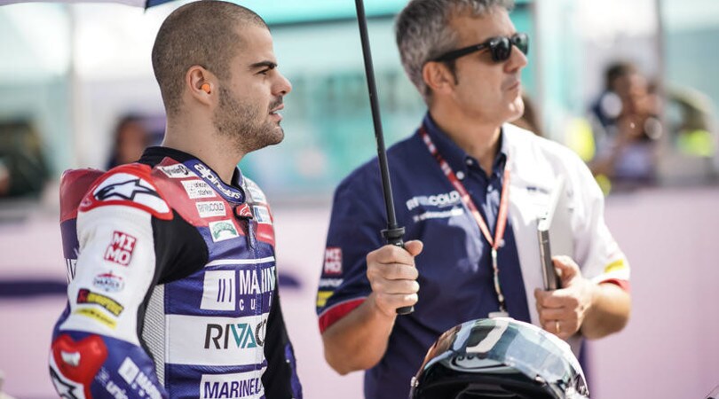 Fenati via dal Marinelli Snipers Team