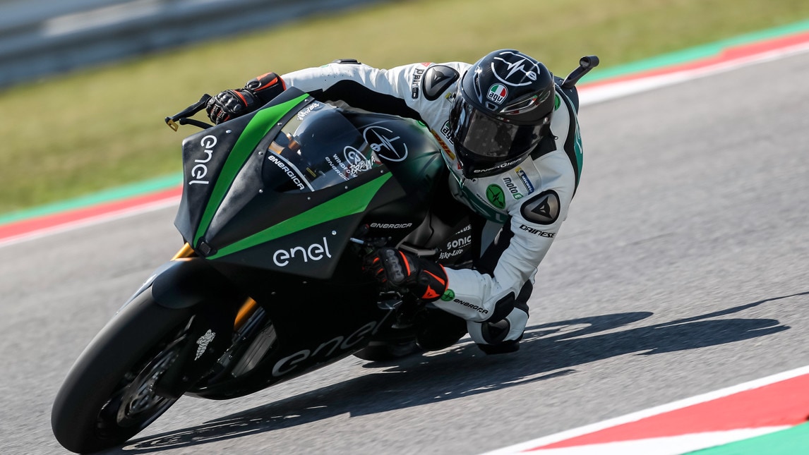 Uncini sulla MotoE a Misano: “Sembra di provare il futuro!”