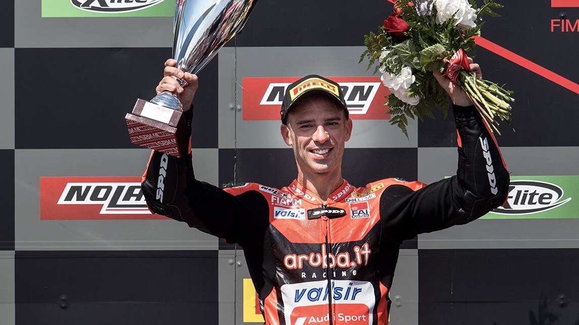 SBK Portimao, Melandri: “Ho chiesto tanto alle gomme”