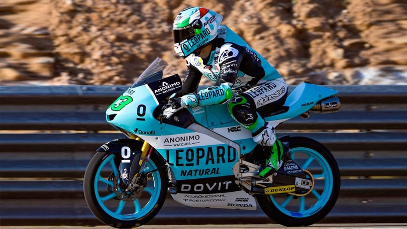 Moto3 Aragon, Bastianini firma il venerdì