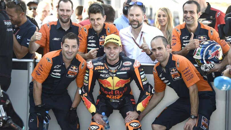 Moto2 Aragon: Brad Binder sigla la pole