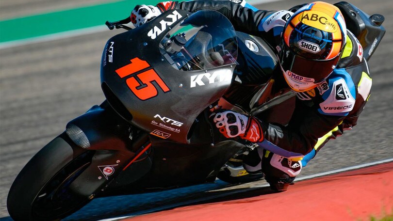 Moto2 e Moto3: il vento condiziona i test di Aragon