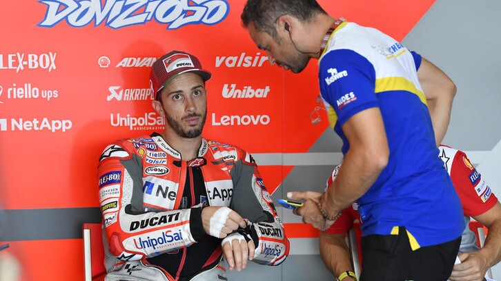 Qualifiche, Dovizioso: "per domani incognita gomme"