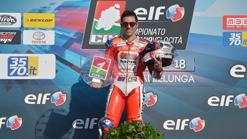 CIV: Pirro campione in Superbike, Roccoli in Supersport