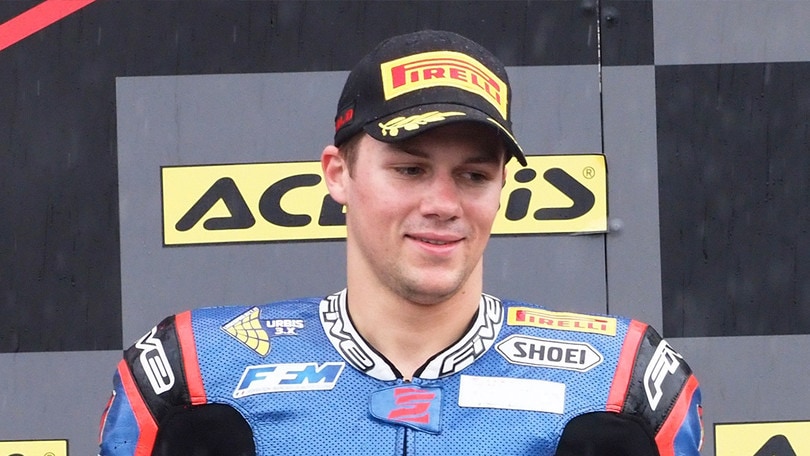 SBK: Marino sulla Honda di PJ Jacobsen