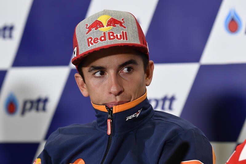 Marquez scaramantico:”Penso solo a vincere la gara”