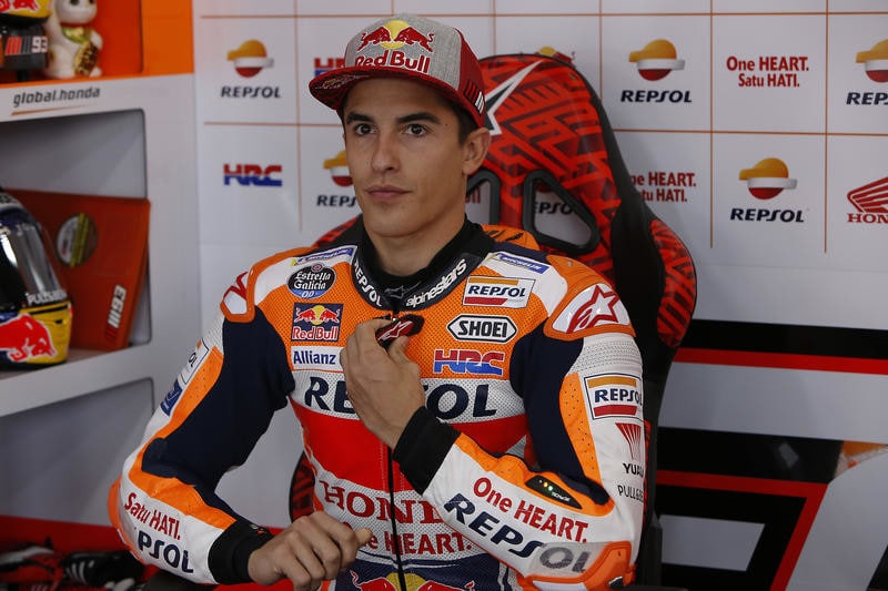 Marquez, Motegi: “peccato che Dovi non sia sul podio con noi, felice per il titolo”