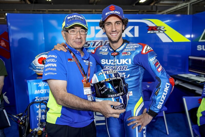 Rins: “Con questi campioni imparo tanto”