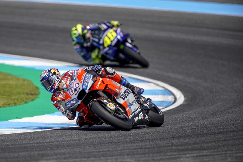 Rossi ha Dovizioso nel “mirino”