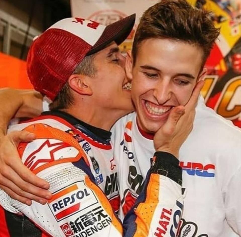 Alex Marquez al fratello: ”So che non ti fermerai, continua così”