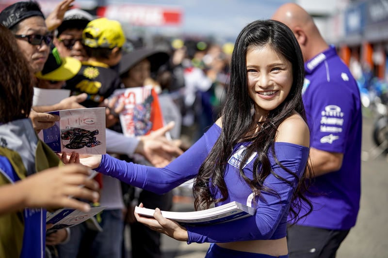 Sexy MotoGP: le ragazze più belle del GP del Giappone