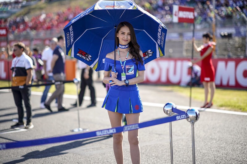 Sexy MotoGP: le ragazze più belle del GP del Giappone