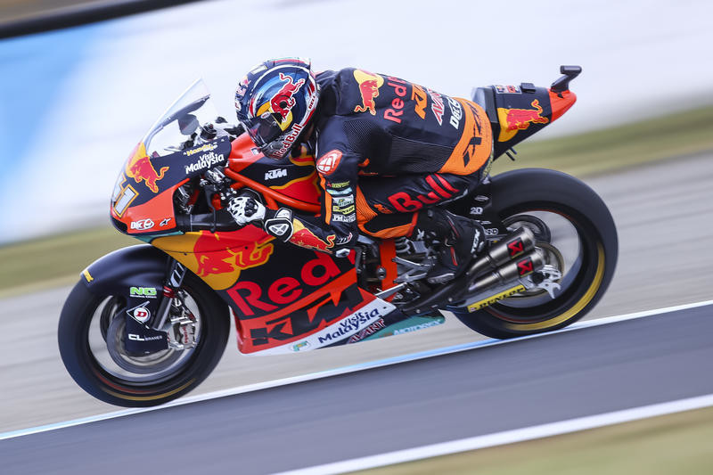 Moto2 Australia, day1: sorpresa Binder e KTM