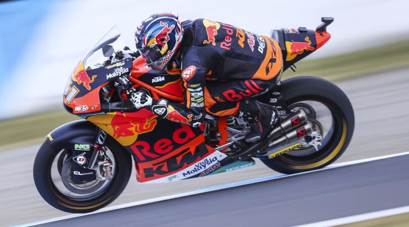 Moto2 Australia, day1: sorpresa Binder e KTM