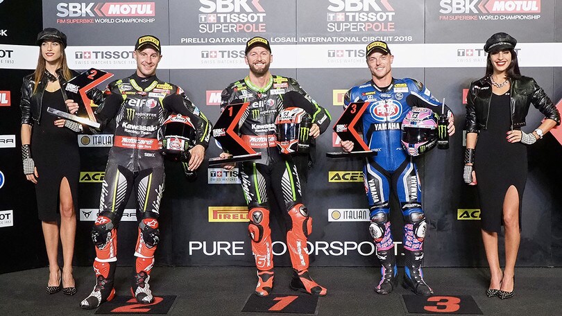 SBK Qatar, qualifiche: Tom Sykes pole e record