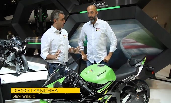 Video Kawasaki ZX-6R: LIVE@ EICMA 2018