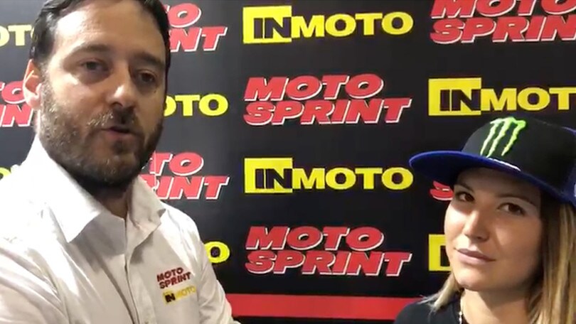 EICMA, Kiara Fontanesi: “Il mondiale vinto a Imola non lo dimenticherò mai”