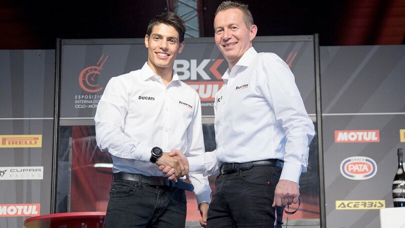 SBK, ufficiale: Rinaldi farà il mondiale con Barni