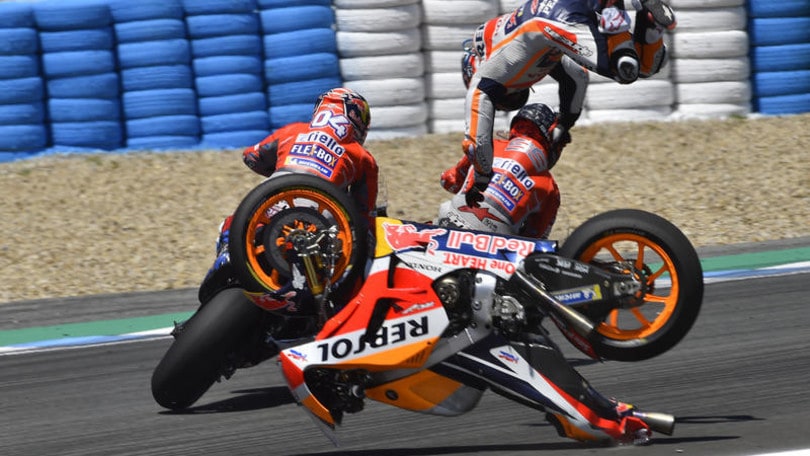MotoGP crash: le cadute più spettacolari del 2018